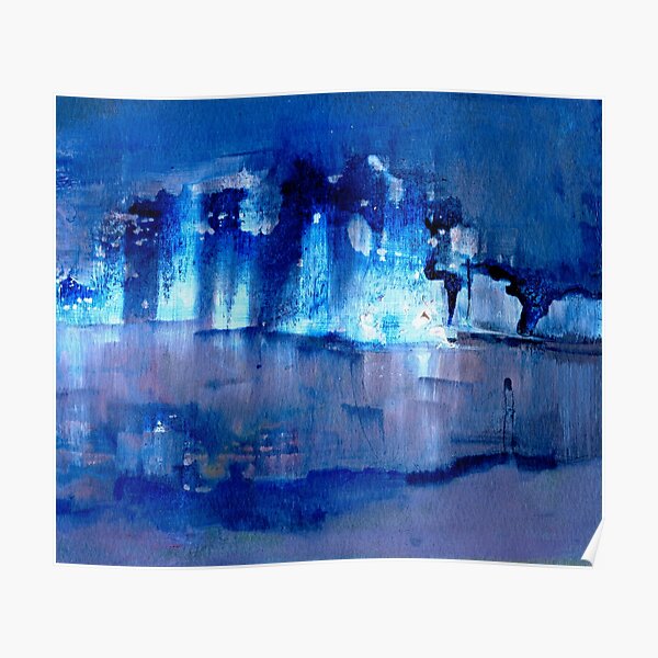 blue light Poster