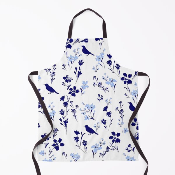 Item preview, BLUE FLOWERS AND BIRDS PATTERN designed and sold by Joseph Narob.