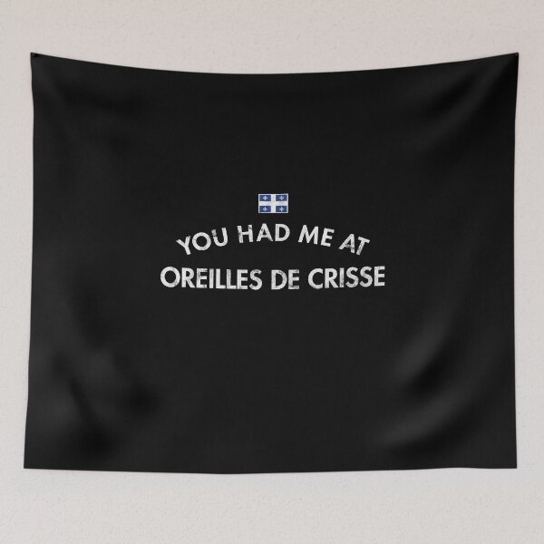 Aperçu de l'œuvre Vous m'avez eu à Oreilles De Crisse Québec créée et vendue par twHistory.