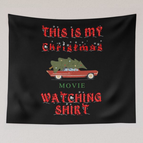 Item preview, This is my Christmas movie watching shirt designed and sold by Feline Rockstars.