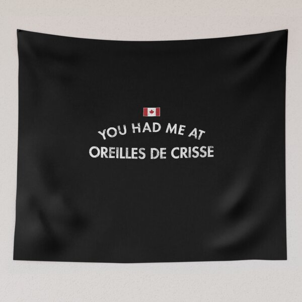 Aperçu de l'œuvre Tu m'as eu à Oreilles De Crisse Canada créée et vendue par twHistory.