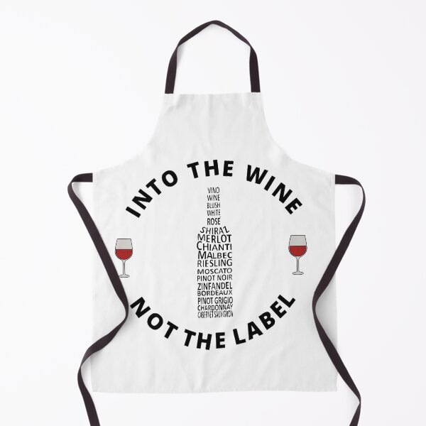 Item preview, Into the Wine Not the Label - Wine Varieties In A Bottle Shape designed and sold by molamode.