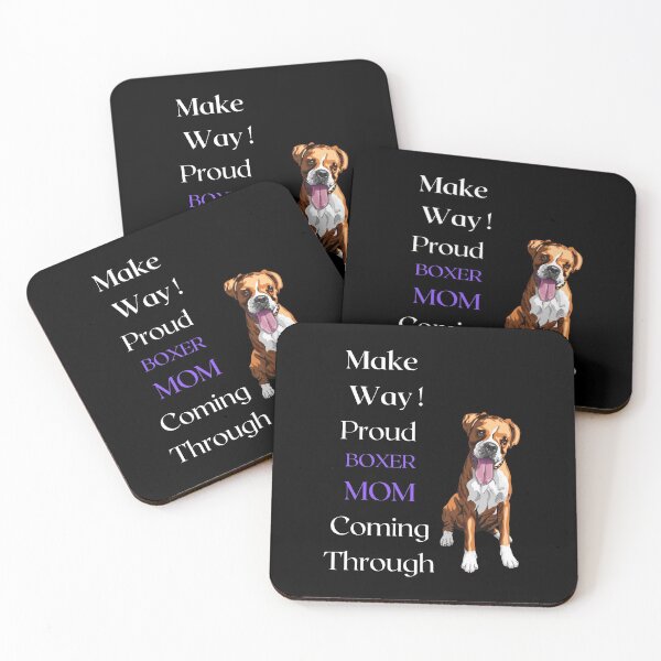 Item preview, Make Way Proud Boxer Mom Coming Through designed and sold by FunPrint.