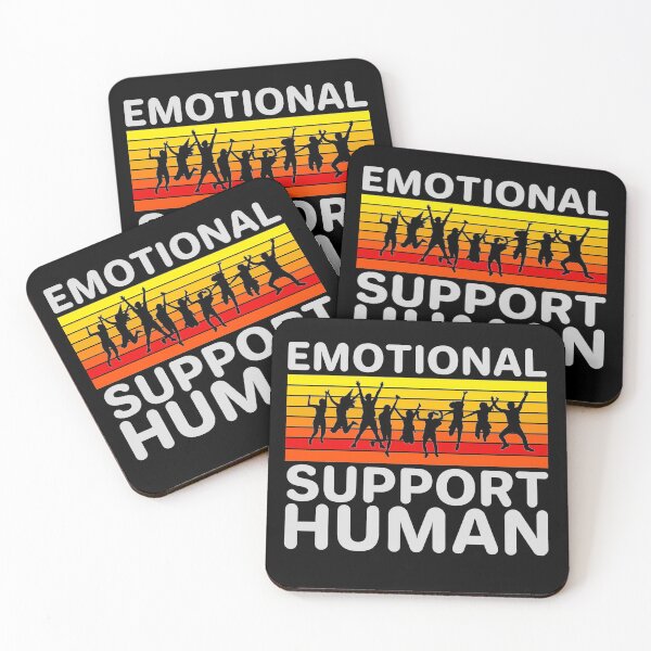 Item preview, Emotional support human designed and sold by aktiveaddict.