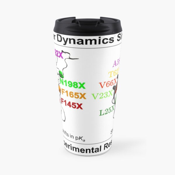 Molecular Dynamics Simulation Travel Mug