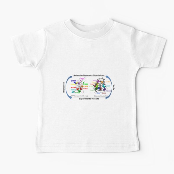 Molecular Dynamics Simulation Baby T-Shirt
