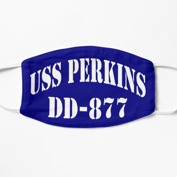 USS PERKINS (DD-877) SHIP'S STORE Flat Mask