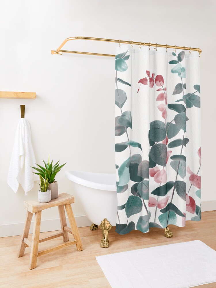 "Eucalyptus Silver Dollar" Shower Curtain for Sale by MellyTerp Redbubble