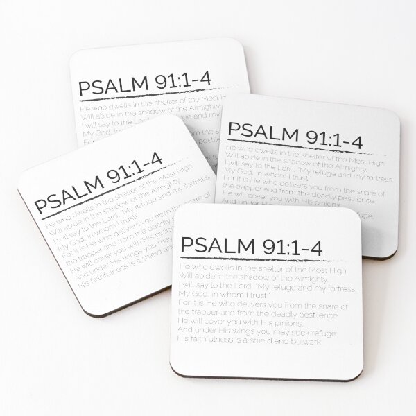 Item preview, Scripture Art | Psalm 91:1-4 designed and sold by ZMorrisDesigns.