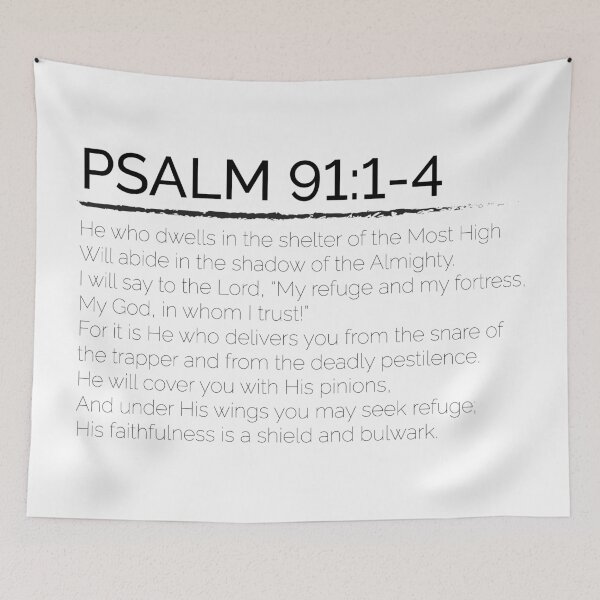 Item preview, Scripture Art | Psalm 91:1-4 designed and sold by ZMorrisDesigns.