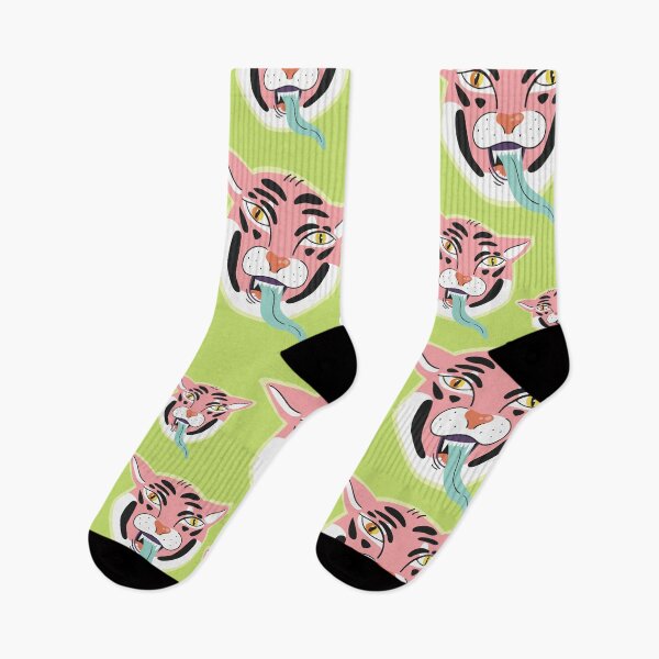 Item preview, Wild and angry pattern tiger designed and sold by KatKatArt.