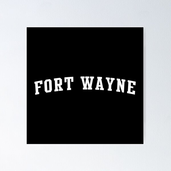 Item preview, Fort Wayne designed and sold by Novel Gifts.