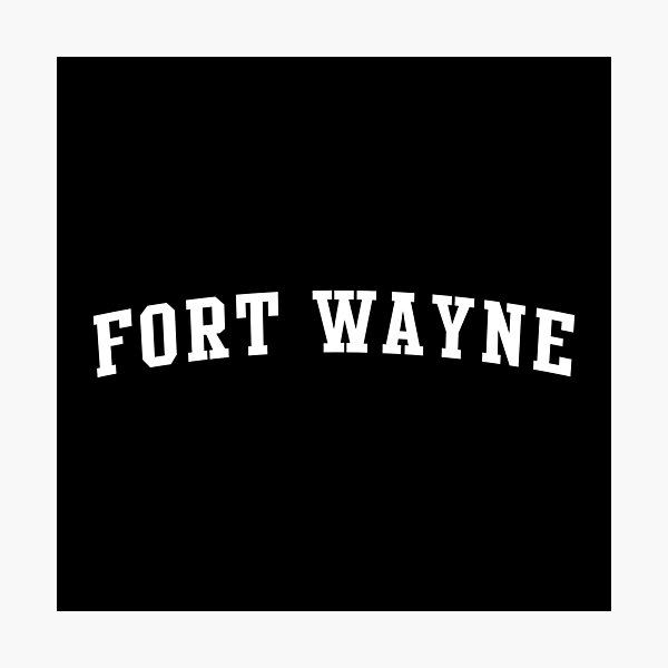 Artikelvorschau, Fort Wayne entworfen und verkauft von Novel Gifts.