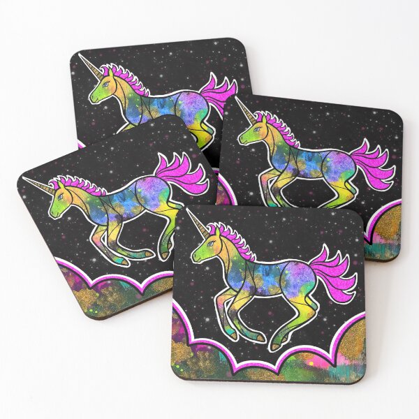 Item preview, Galaxy Dancing Unicorn - Pinky designed and sold by Melanie Test.