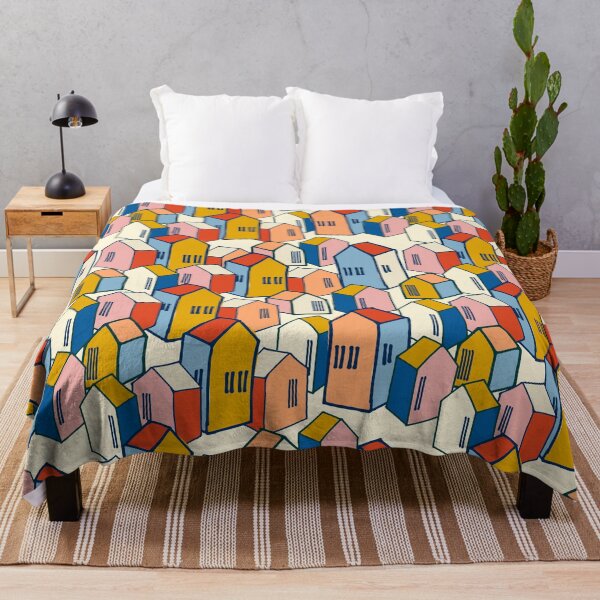 Item preview, Morning city in bright sunny colors designed and sold by Svetlana Piatigoskaia.