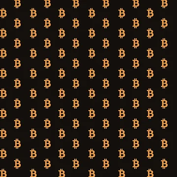 Artwork thumbnail, Bitcoin Logo Pattern by InsideOutside