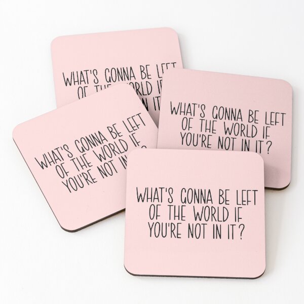 Item preview, What's gonna be left of the world? designed and sold by letterbrighter.