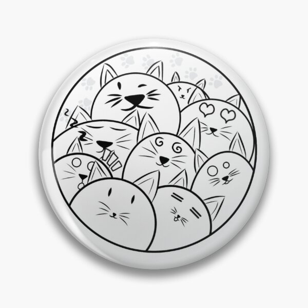 Item preview, Doodle Cats Classic designed and sold by MimiGameDraw.
