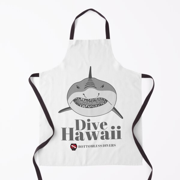 Item preview, Dive Hawaii Shark Face with Grey Font designed and sold by BottomlessDiver.