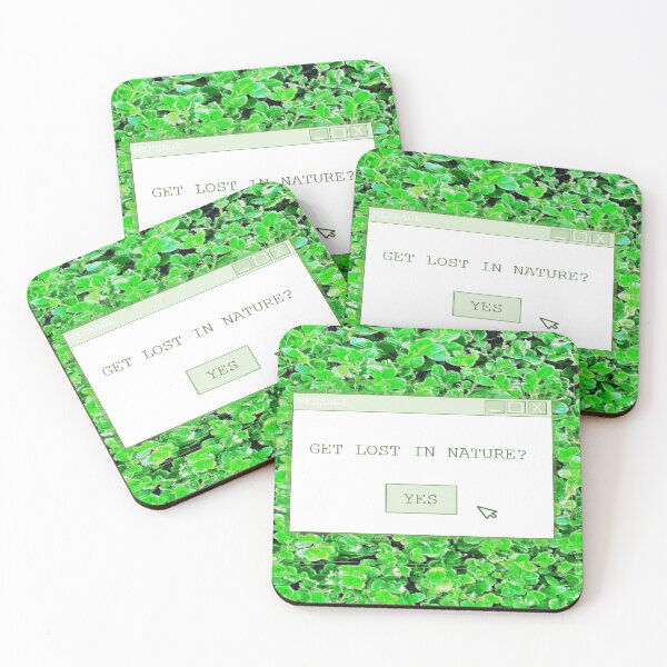 Item preview, Message: Get Lost in Nature?  designed and sold by Skeletornation.