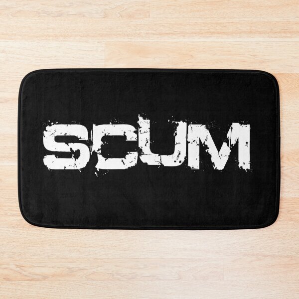 Item preview, SCUM Text Word (White) designed and sold by NawbuSmart.