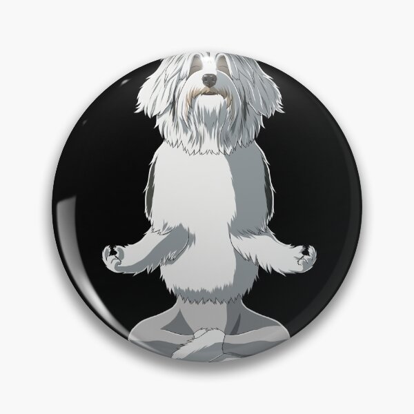 Item preview, Meditating Löwchen Dog designed and sold by alwe-designs.