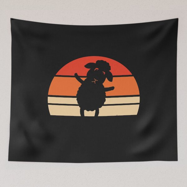 Item preview, Retro sheep in the sun designed and sold by B-K-R-Designer.