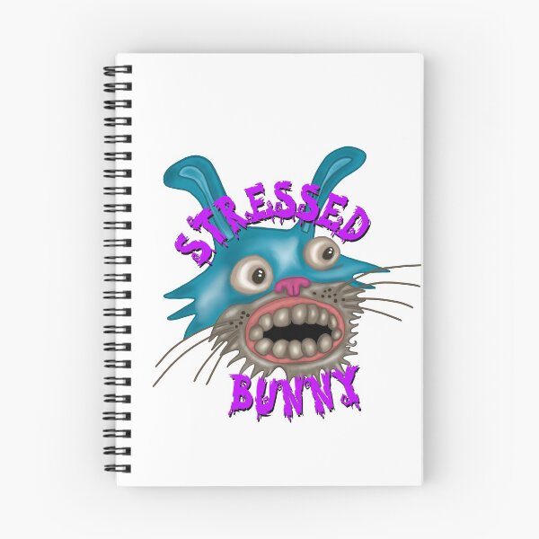 Item preview, Stressed Bunny Purple designed and sold by wildjellybeans.