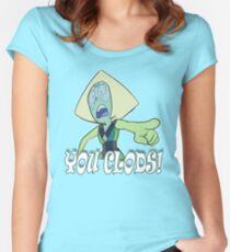 Peridot - CLODS! Women's Fitted Scoop T-Shirt
