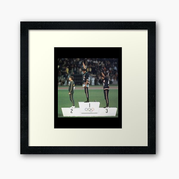 john carlos Framed Art Print