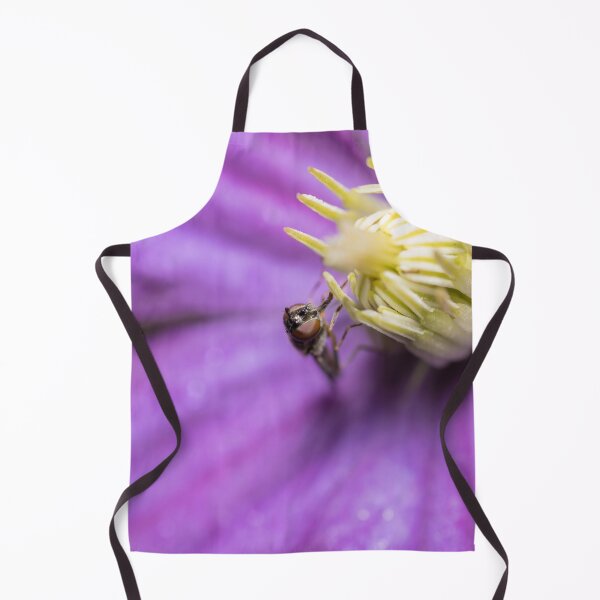 Item preview, hoverfly and clematis designed and sold by chanonry.