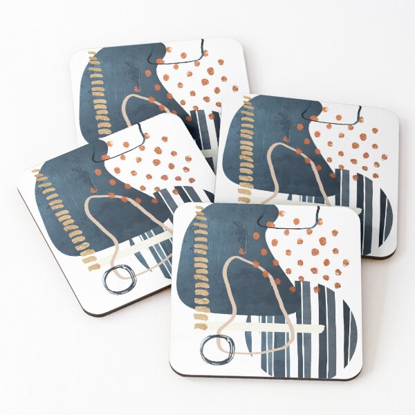 Item preview, Midi Century Abstract Moder Art - 6 designed and sold by lizamperini.