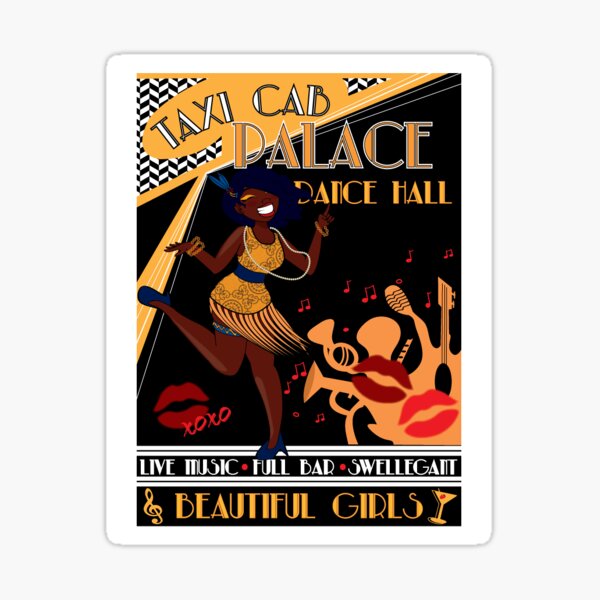 Deco Dance Hall Sticker