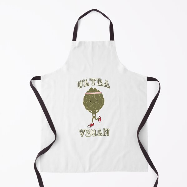 Item preview, Ultra Vegan Retro Running Artichoke designed and sold by Hedgie Designs.