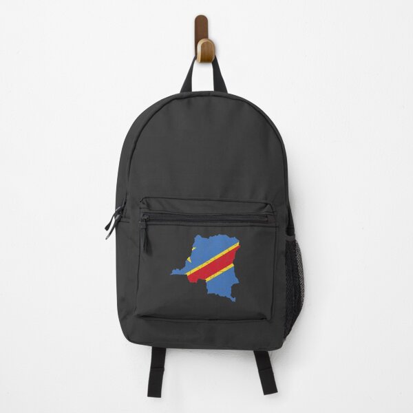 Item preview, Democratic Republic of Congo Flag Map with regions designed and sold by Alo.