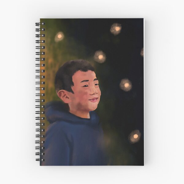 Item preview, A boy watching fireflies (Glow) designed and sold by movejulie.