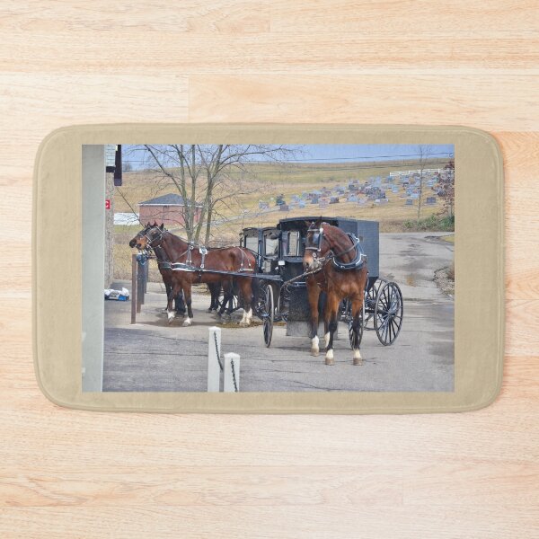Item preview, Buggy Parking in Amish Country, Ohio. designed and sold by Billlee.