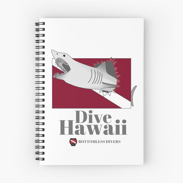 Item preview, Dive Hawaii Mako Shark with Grey Font designed and sold by BottomlessDiver.