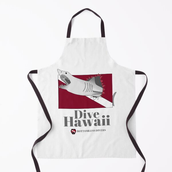 Item preview, Dive Hawaii Mako Shark with Grey Font designed and sold by BottomlessDiver.