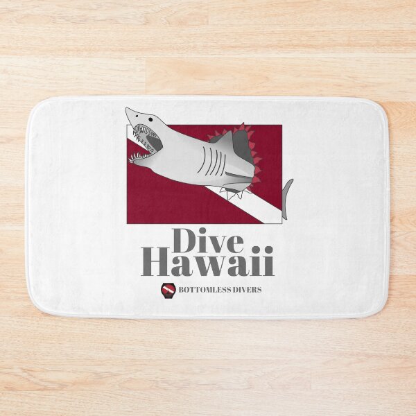 Item preview, Dive Hawaii Mako Shark with Grey Font designed and sold by BottomlessDiver.