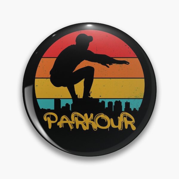 Artikelvorschau, Parkour Freilauf Skyline Vintage Urban entworfen und verkauft von playloud.