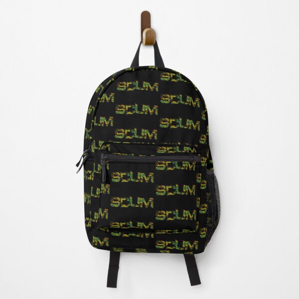 Item preview, SCUM Text Word (Military Camo) designed and sold by NawbuSmart.