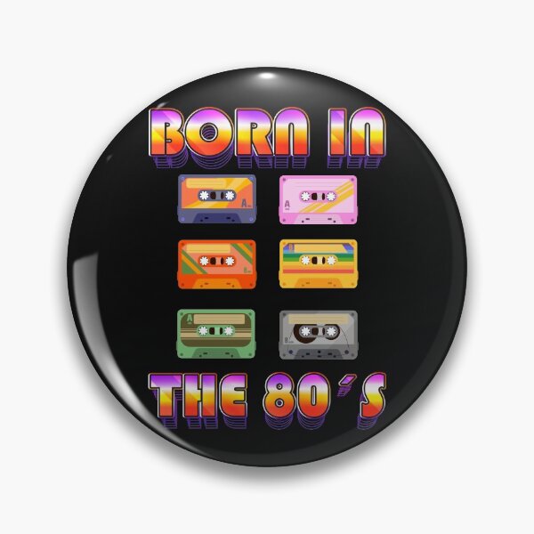 Item preview, Born in the 80s Retro Gift idea for 40th birthday designed and sold by Músico Ilustre.