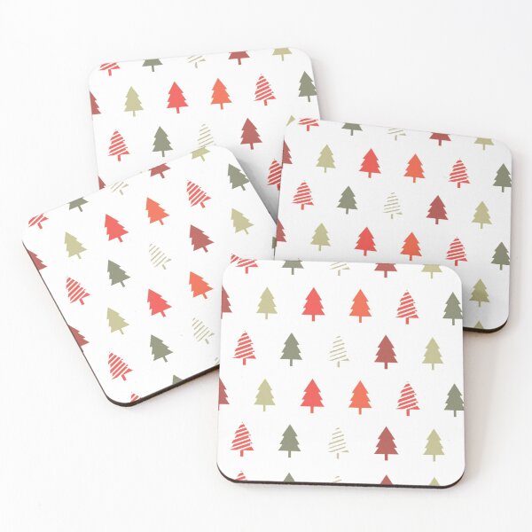 Item preview, trees xmas patterns in quarantine designed and sold by RB-Store.