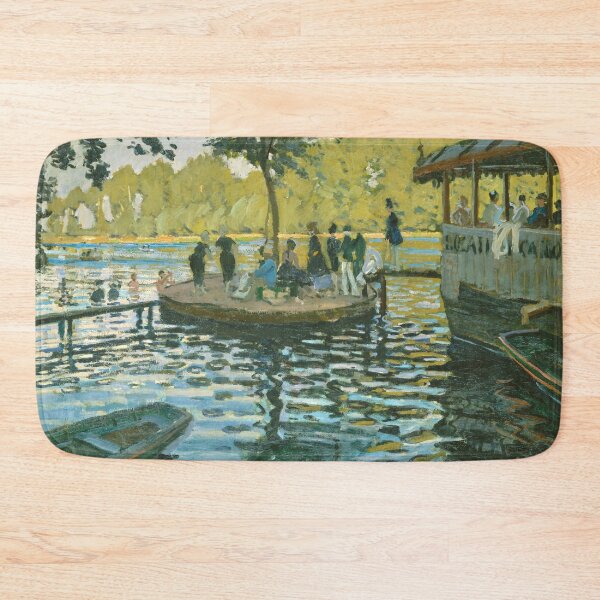 Item preview, Claude Monet La Grenouillere Fine Art designed and sold by Vicky Brago-Mitchell®.