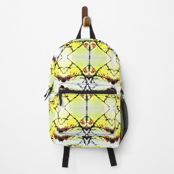 Item preview, red Malus Radiant crab apple blossoms #7, yellow tint pattern designed and sold by Dawna Morton.