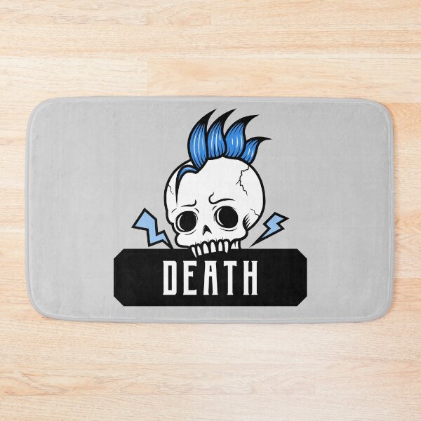 Item preview, Funny Punk Skull Death designed and sold by TamGustam.