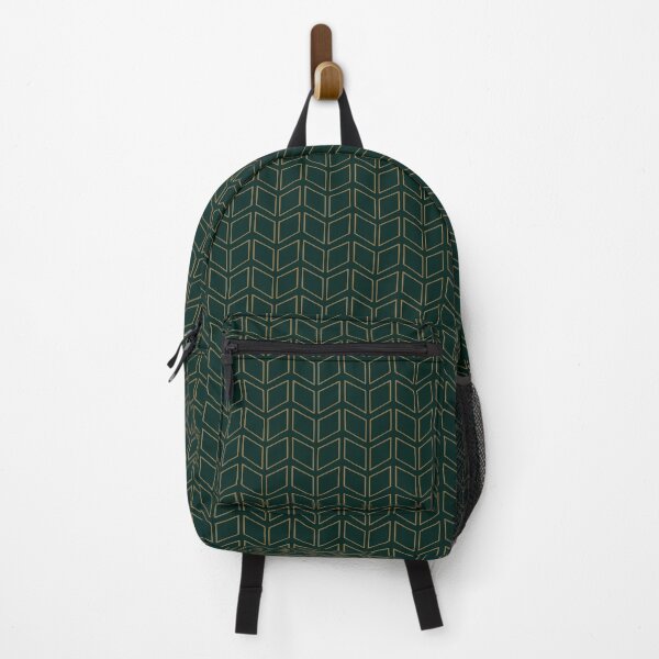 Item preview, Emerald Gold Geometric Pattern designed and sold by MoxyBlack.