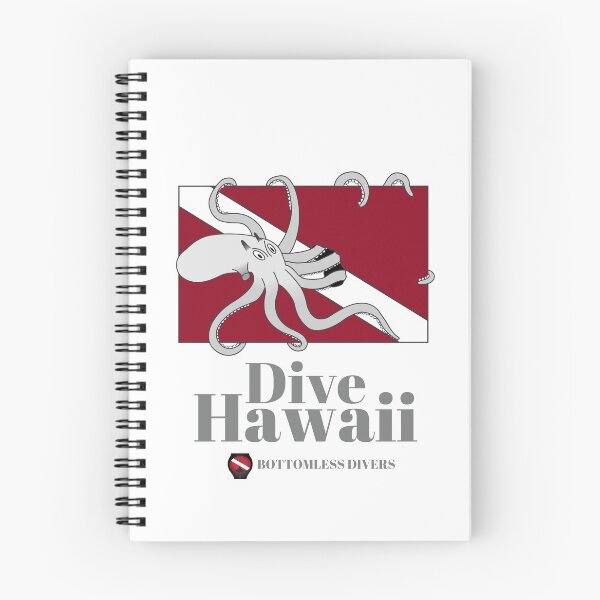 Item preview, Dive Hawaii Octopus with Grey Font designed and sold by BottomlessDiver.