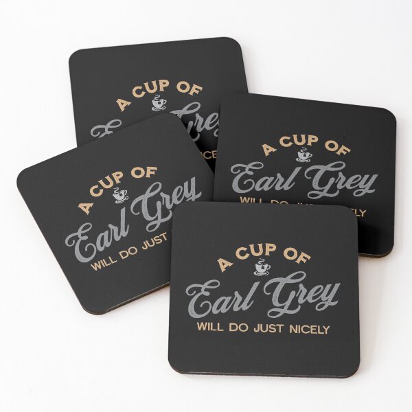 Item preview, A Cup of Earl Grey Will Do Just Nicely designed and sold by VicEllisArt.